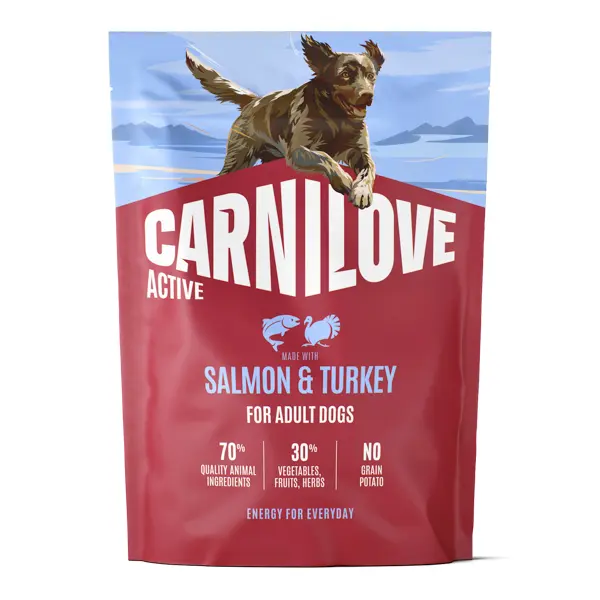 Carnilove Active Dog Dry Salmon & Turkey Adult All Breeds 1,5 kg