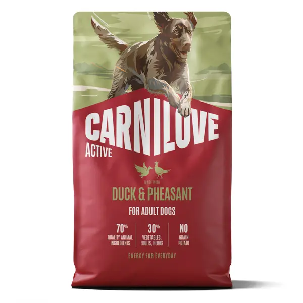 Carnilove Active Dog Dry Duck & Pheasant Adult All Breeds 4 kg