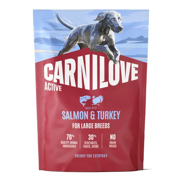 Carnilove Active Dog Dry Salmon & Turkey Adult Large Breeds 1,5 kg