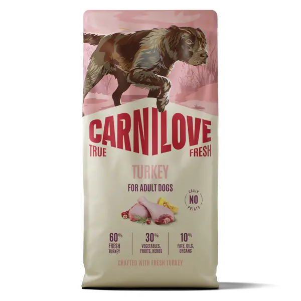 Carnilove True Fresh Dog Dry Turkey Adult All Breeds 12 kg