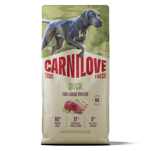 Carnilove True Fresh Dog Dry Duck Adult Large Breeds 12 kg