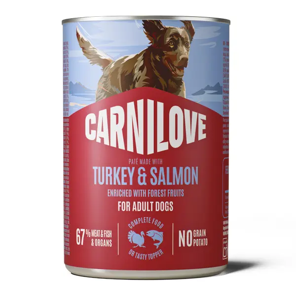 Carnilove Dog Can Pate Turkey & Salmon 400 g