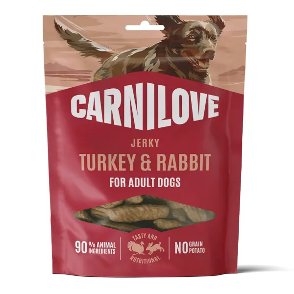 Carnilove Dog Jerky Turkey & Rabbit 100 g