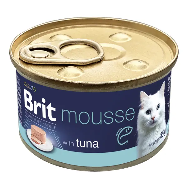 Brit Premium by Nature Cat Mousse with Tuna 85 g