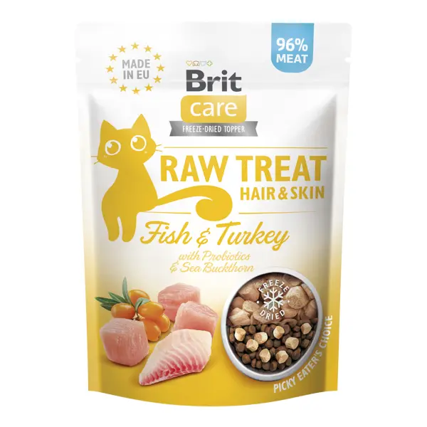 Brit Raw Treat Cat Hair & Skin 40 g