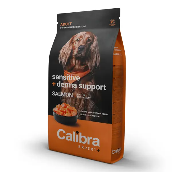 Calibra Dog Expert+ Adult Sensitive & Derma Support 12 kg