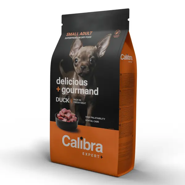 Calibra Dog Expert+ Adult Small Delicious & Gourmand 1,5 kg