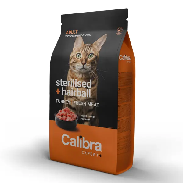 Calibra Cat Expert+ Adult Sterilised & Hairball 6 kg