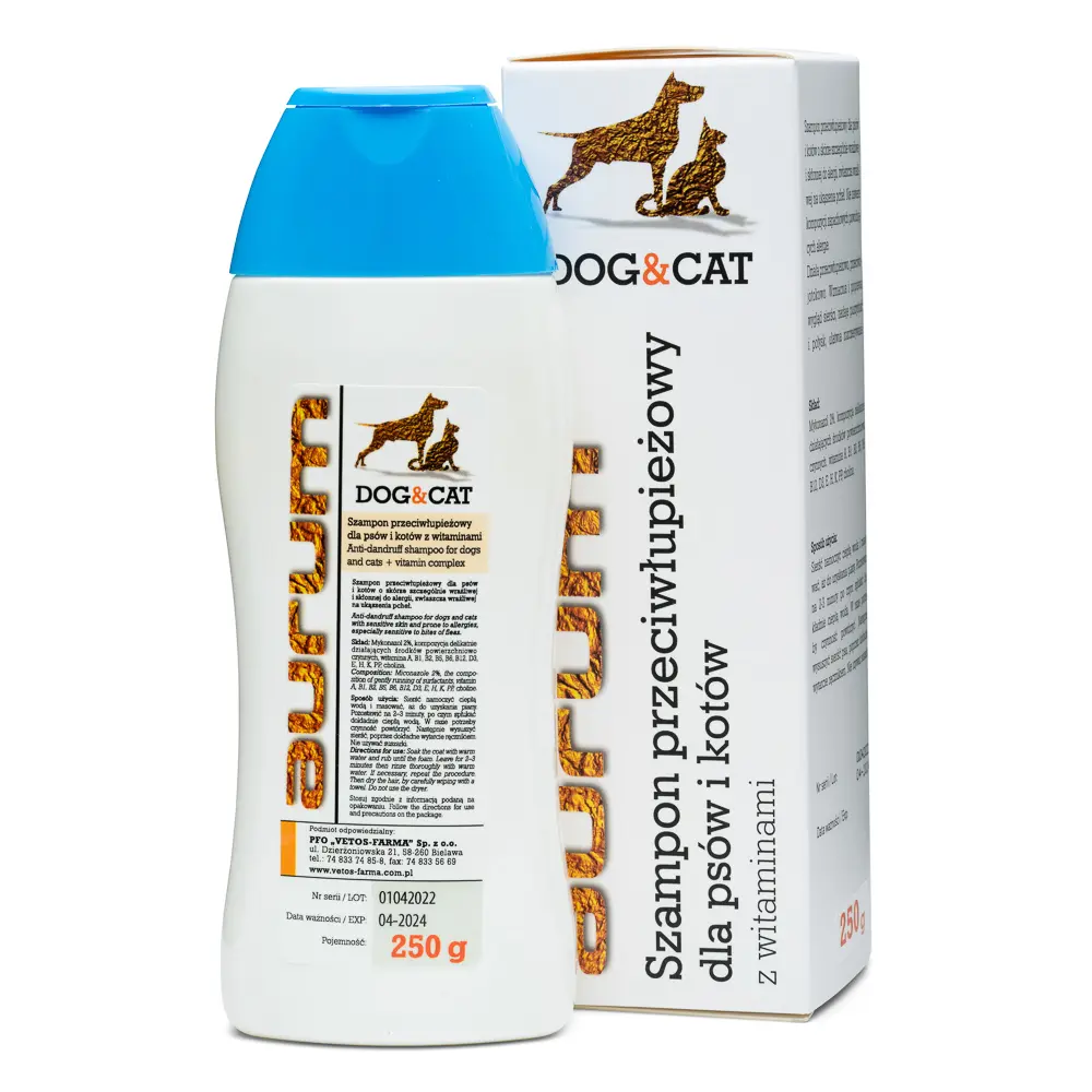 Aurum vitaminizat & atimatreata caine pisica 250ml