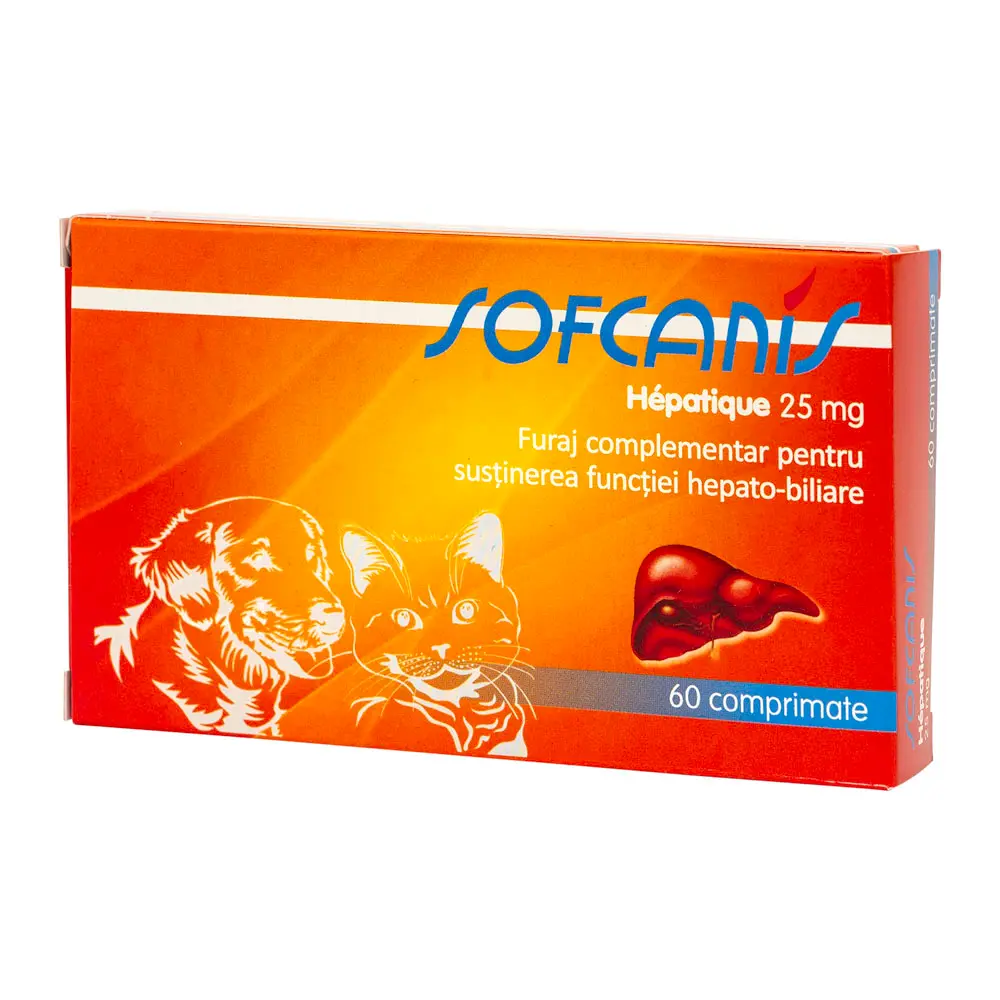 Sofcanis hepatique 25 mg 60cp