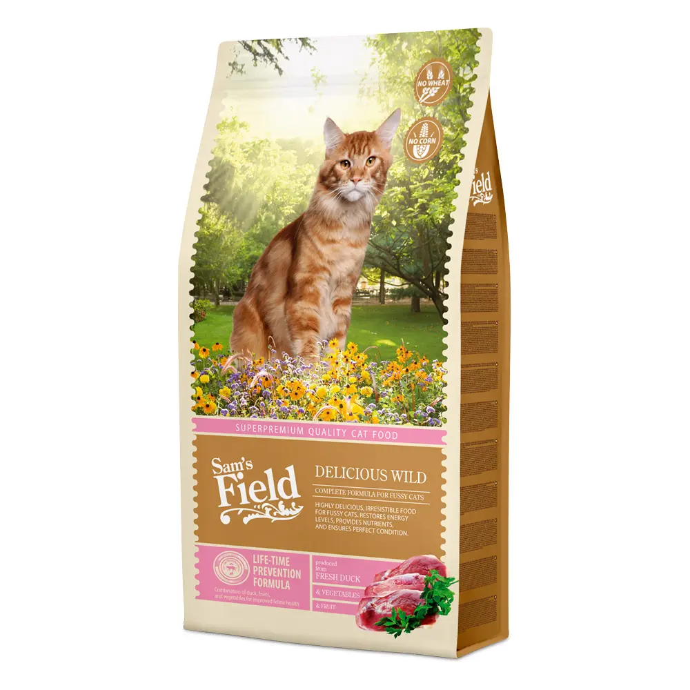 Sam's field cat delicious wild 7,5kg