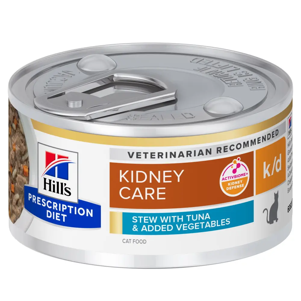 Hills PD FELINE K/D TUNA & VG STEW 82 G