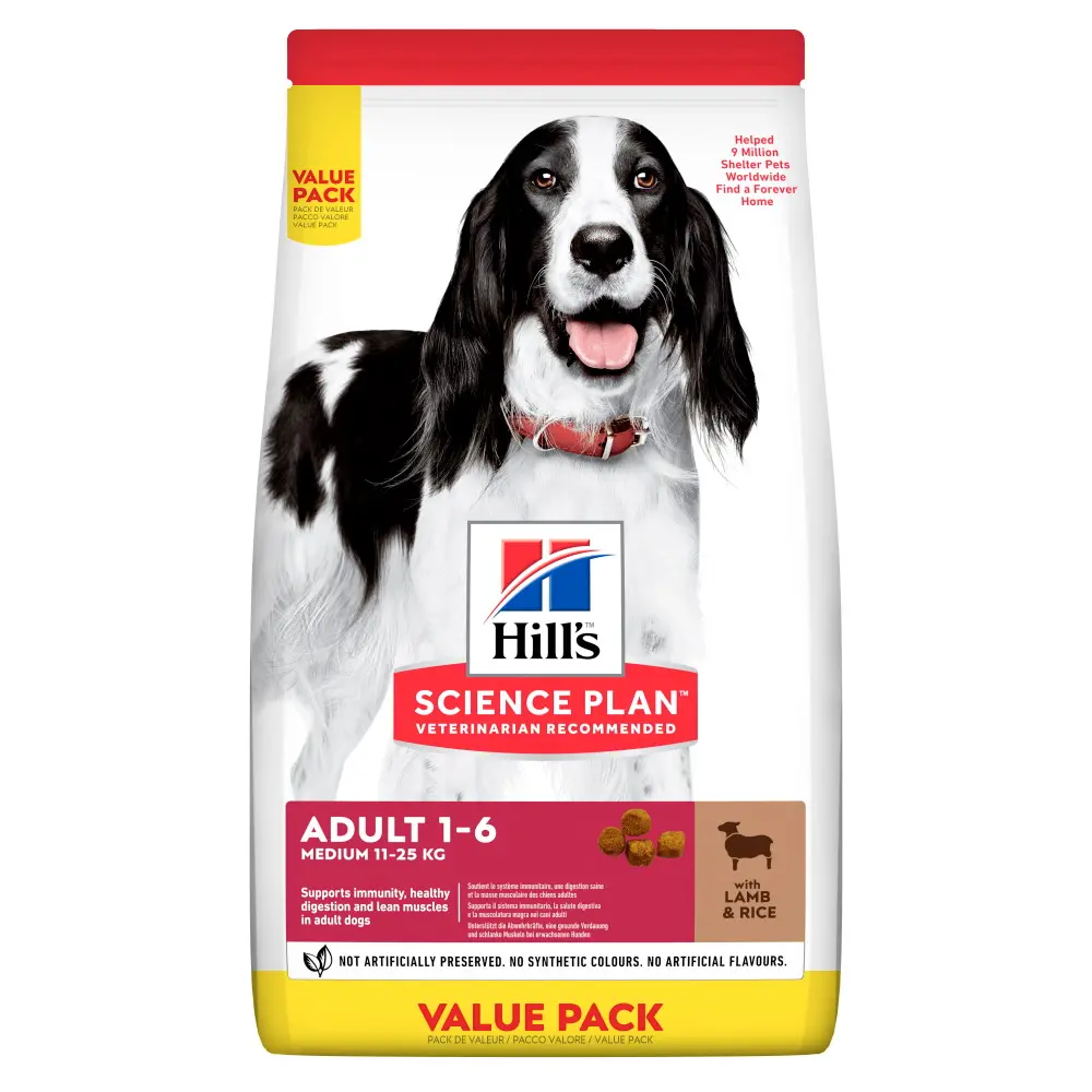 SP CANINE ADULT MED L&R 18 KG VALPK