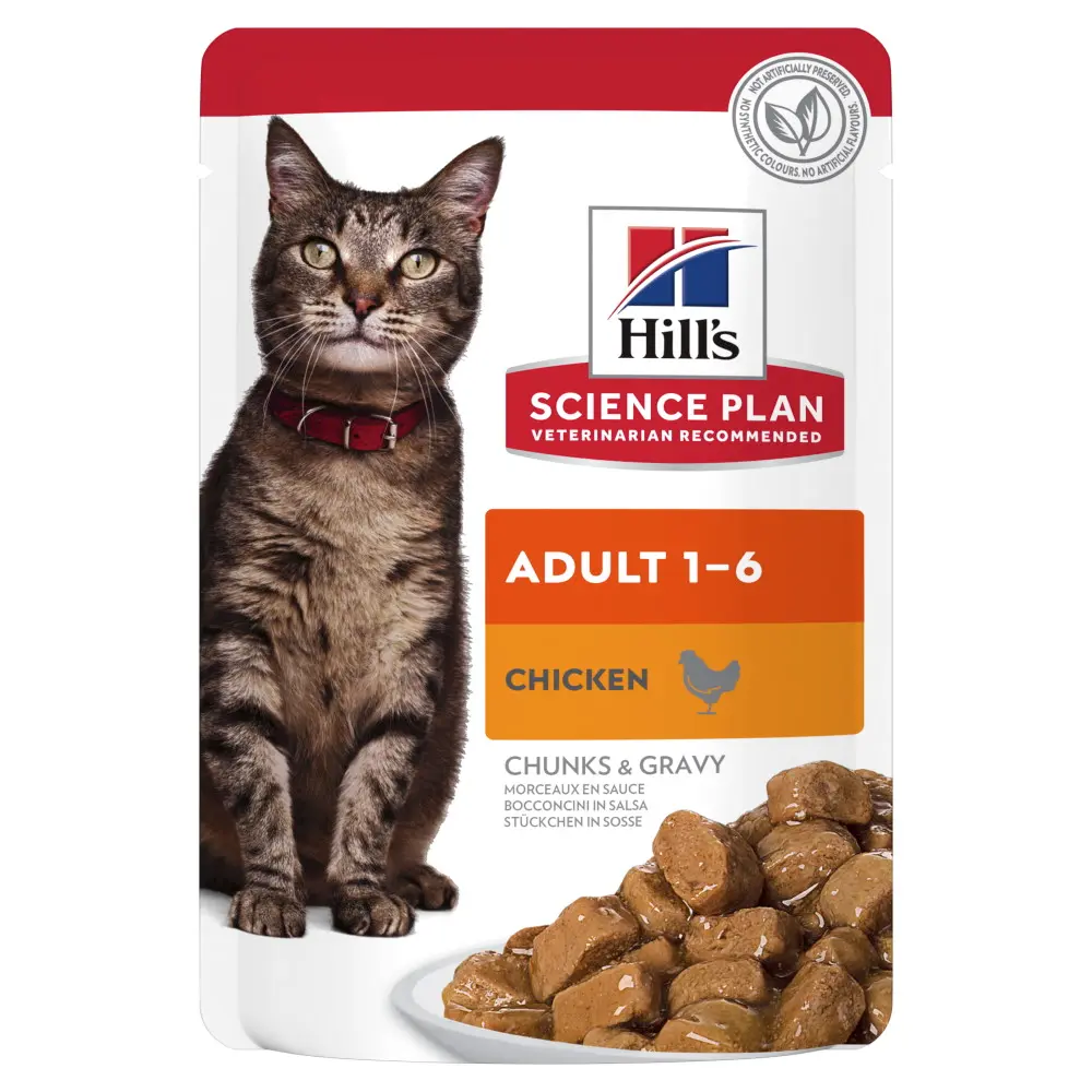 Hills SP FELINE ADULT CHK 12x85 G (PLICURI)