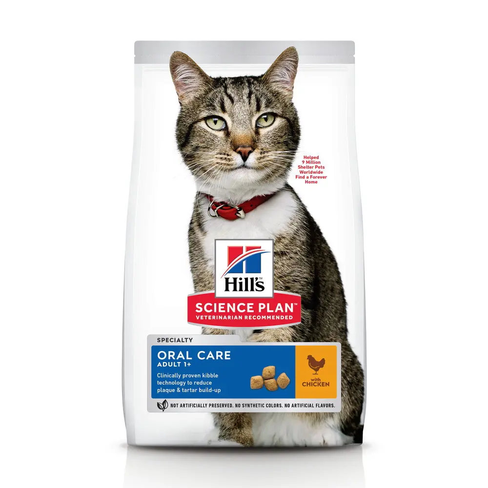 SP FELINE ADULT ORAL CARE CHK 7 KG
