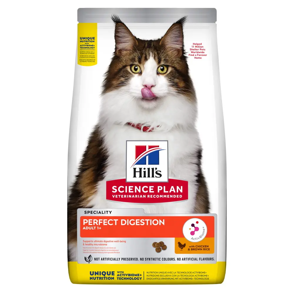 Hils SP FELINE ADULT PERFECT DIGESTION, hrana uscata pentru pisici, 7 KG