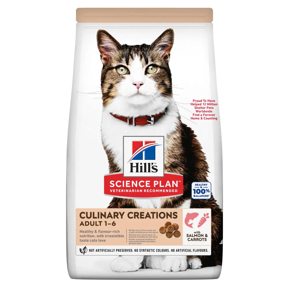 HIlls SP FELINE ADULT SALMON&CARROT 10 KG