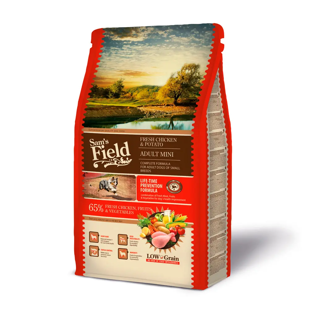 Sam`s field Fresh Chicken&Potato Ad Mini 2.5kg