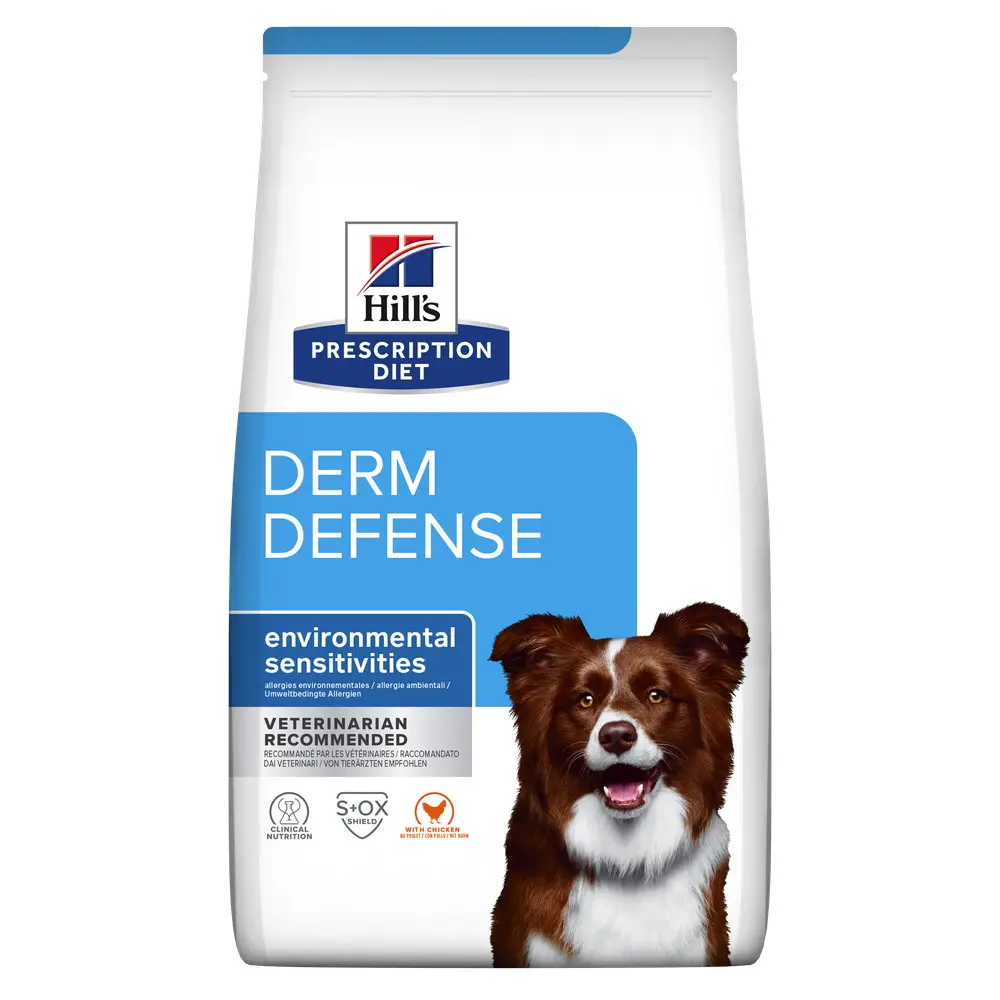 Hills PD Canine Derm Defense 12 kg: dieta veterinara pentru suport dermatologic