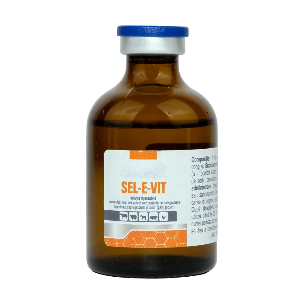 Sel-E-Vit sol inj 50ml