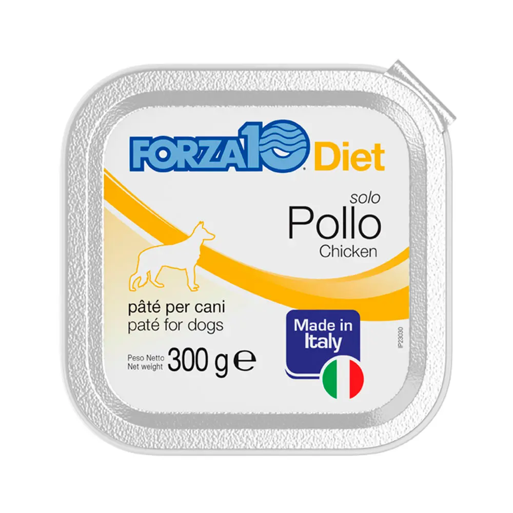 FORZA 10 SOLO DIET CHICKEN DOG ALU 300 GR