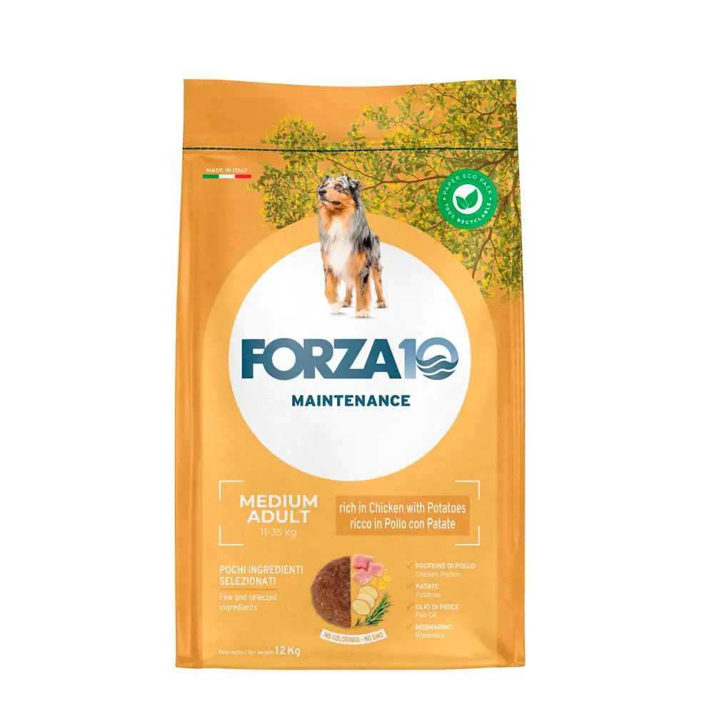 FORZA 10 ALL DAY MED ADULT DOG CHK 12 KG