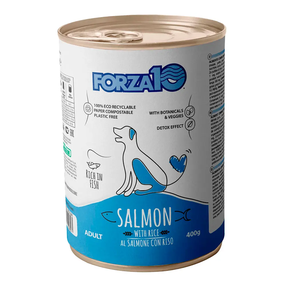 FORZA 10 ALL DAY SALMON AND WHITE RICE 400 GR CV