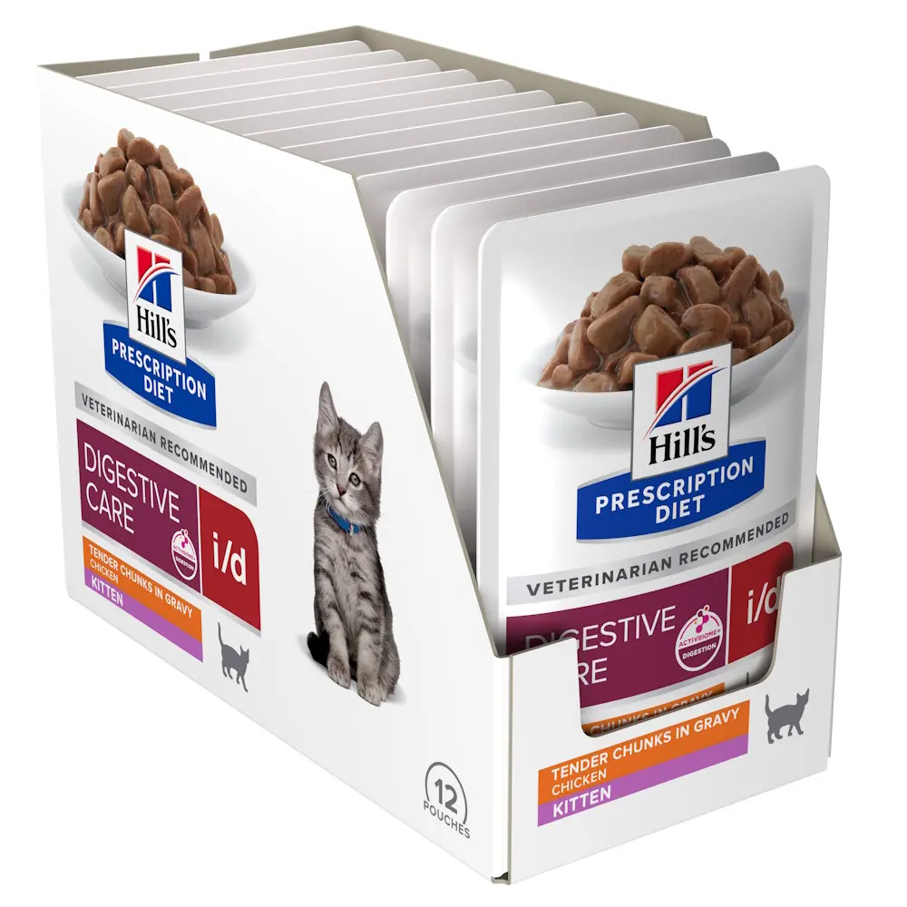 Hills PD FELINE KITTEN I/D CHK 12X85 G (PLICURI)