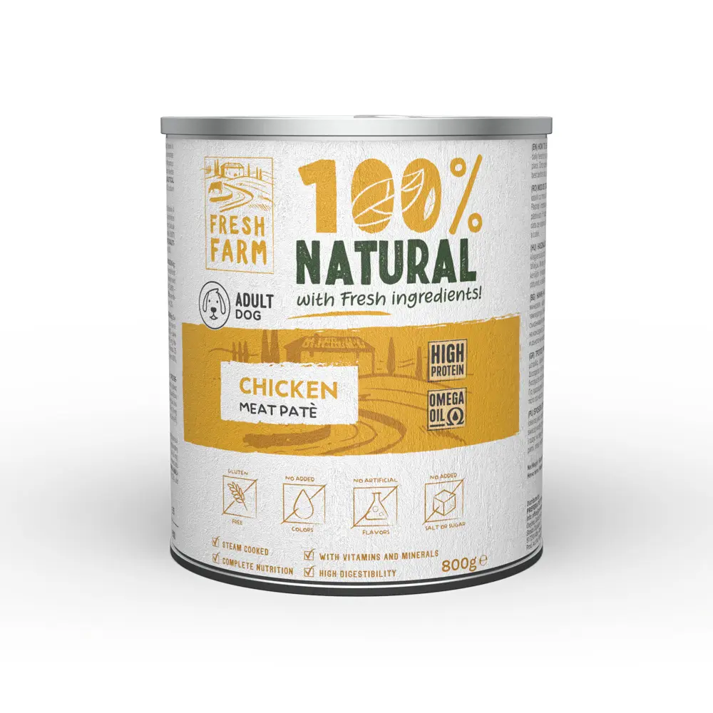 Fresh Farm Smooth pate with chicken 800 gr