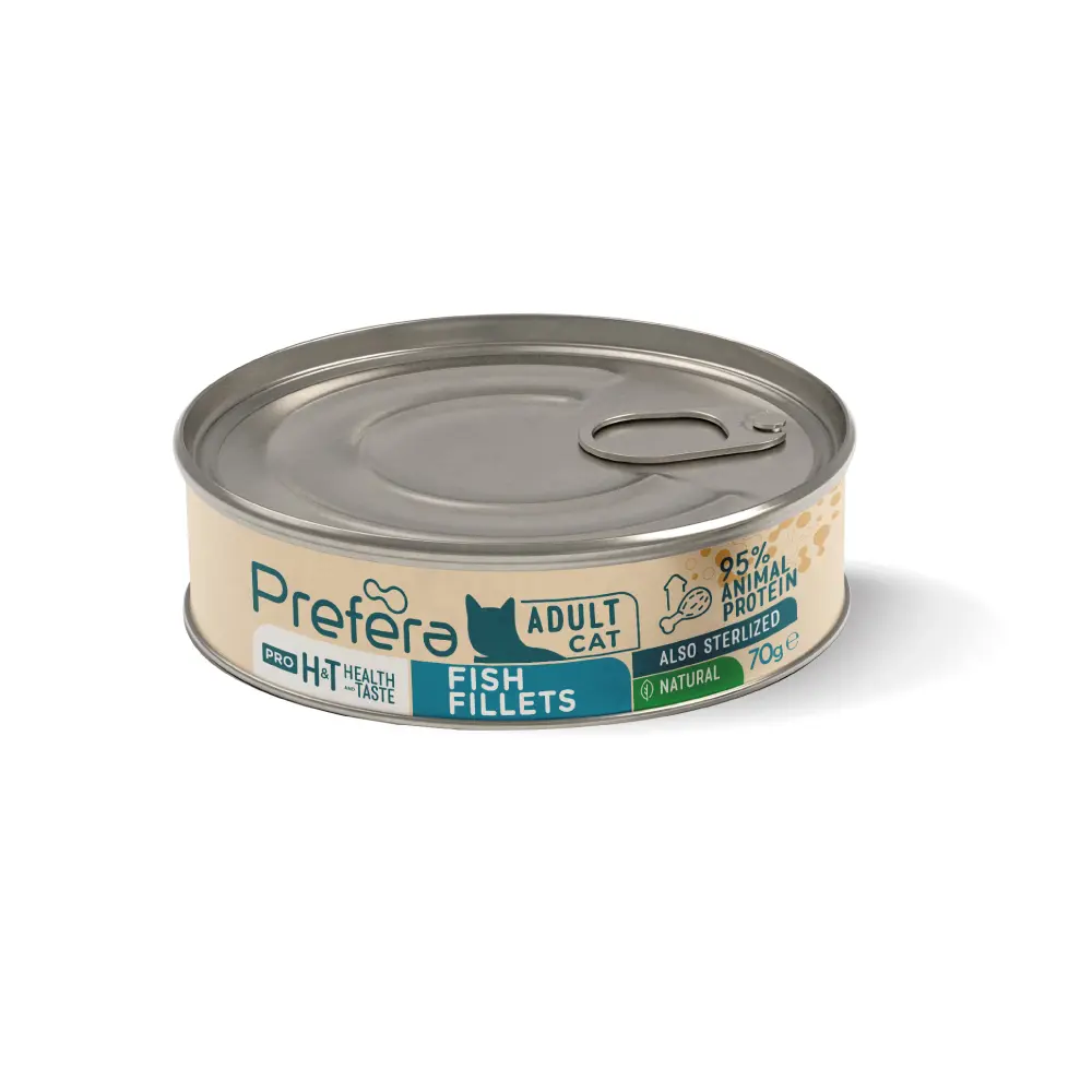 Prefera Pro H&T Adult- fish fillets 70 gr