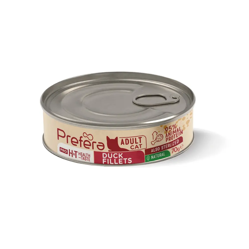 Prefera Pro H&T Adult- duck fillets 70gr