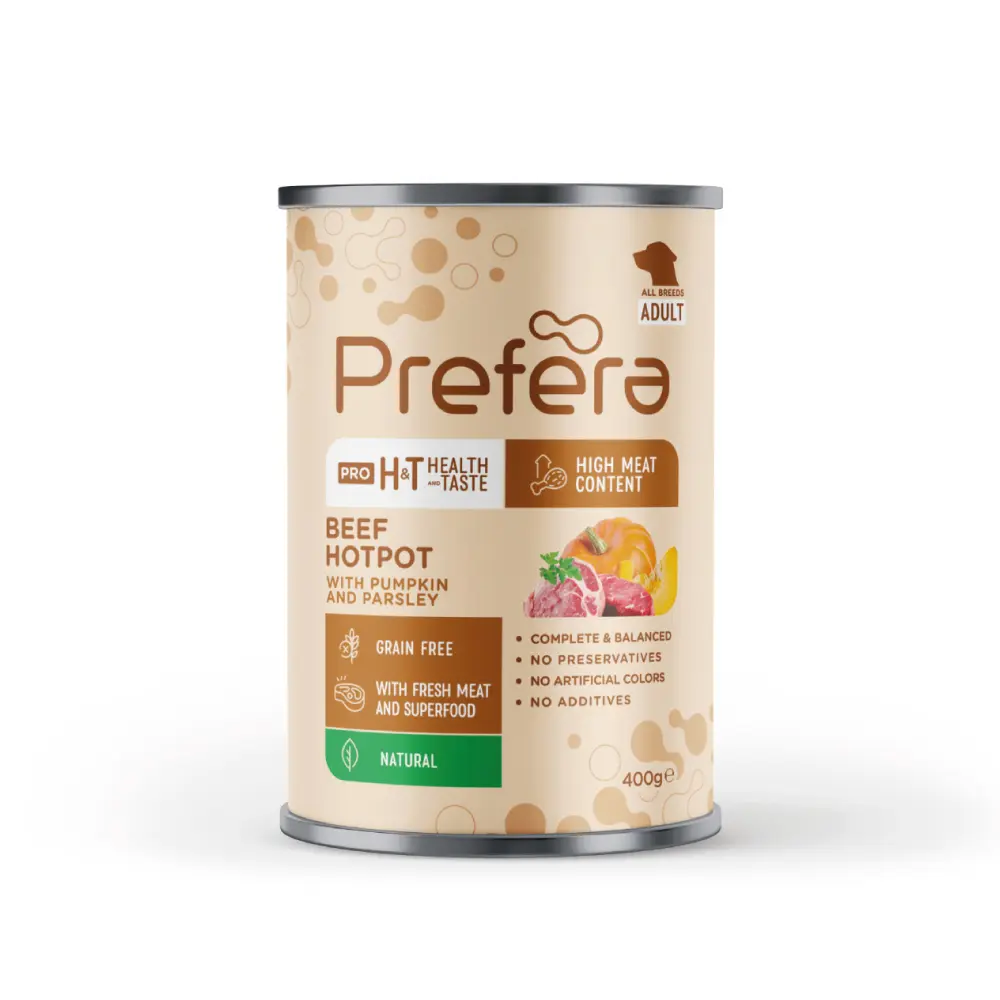 Prefera Pro H&T Adult- beef hotpot 400gr