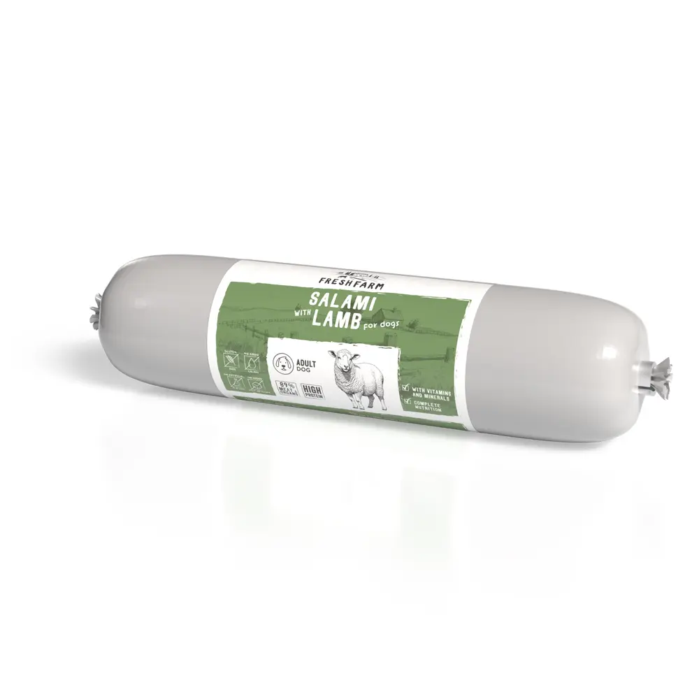 Fresh Farm salam de caini cu miel 800gr