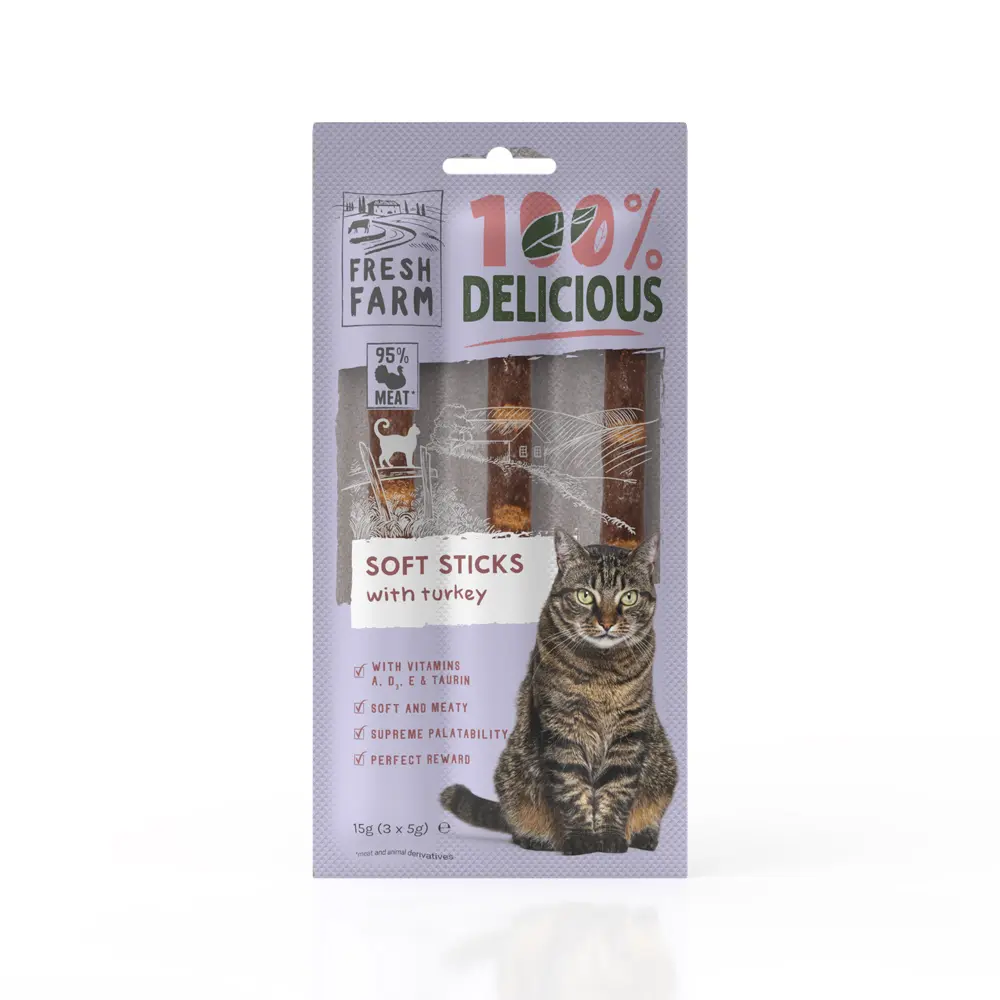 Fresh Farm Soft Sticks 3*5gr Turkey