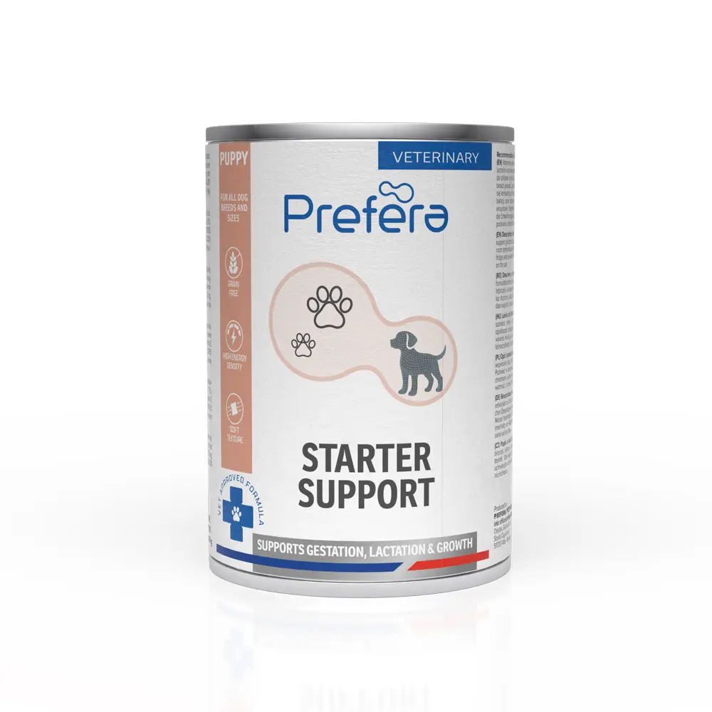 PREFERA VET STARTER SUPPORT DOG 400G