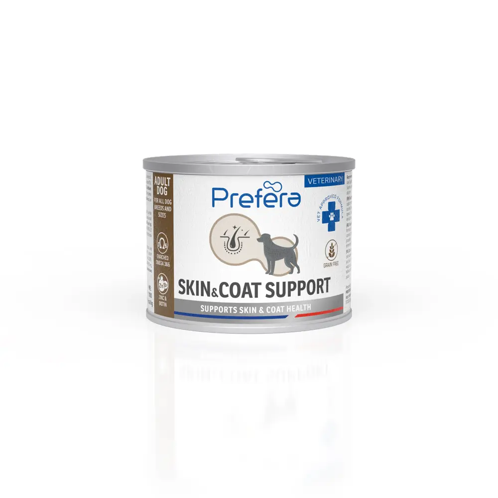 PREFERA VET SKIN&COAT SUPPORT DOG 200G