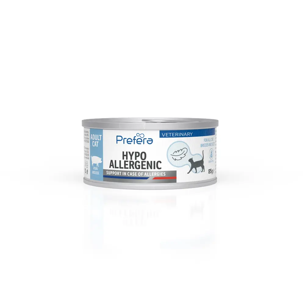 PREFERA VET HYPO ALLERGENIC CAT 85G