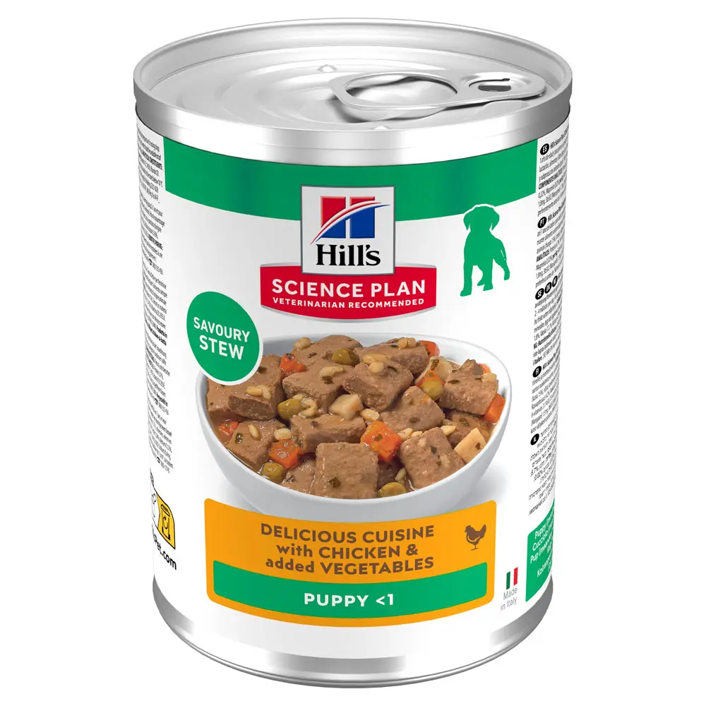SP CANINE PUPPY CHK & VG STEW 363 G