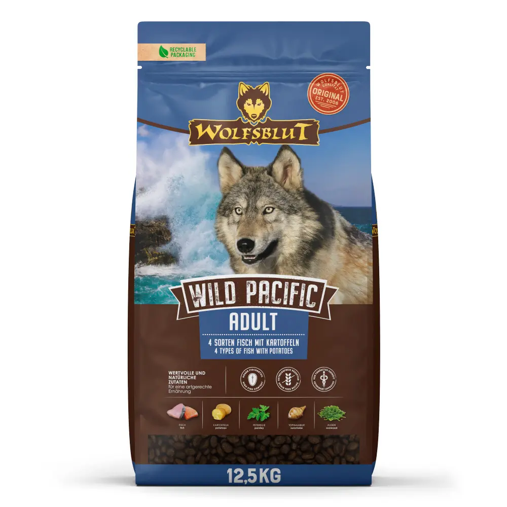 Wolfsblut Wild Pacific Adult - fish 12.5 kg