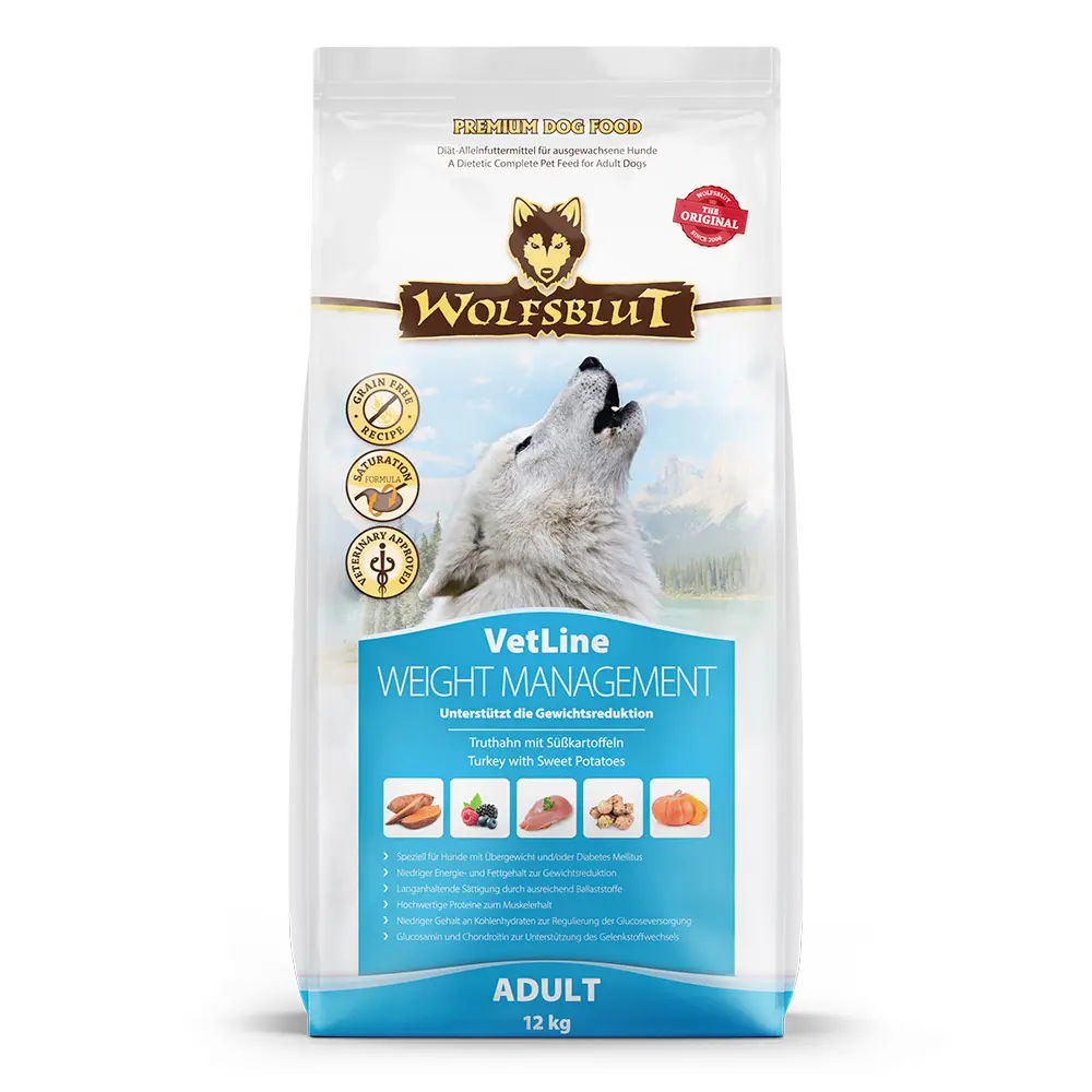 Wolfsblut Diet Weight Management - turkey 12 kg