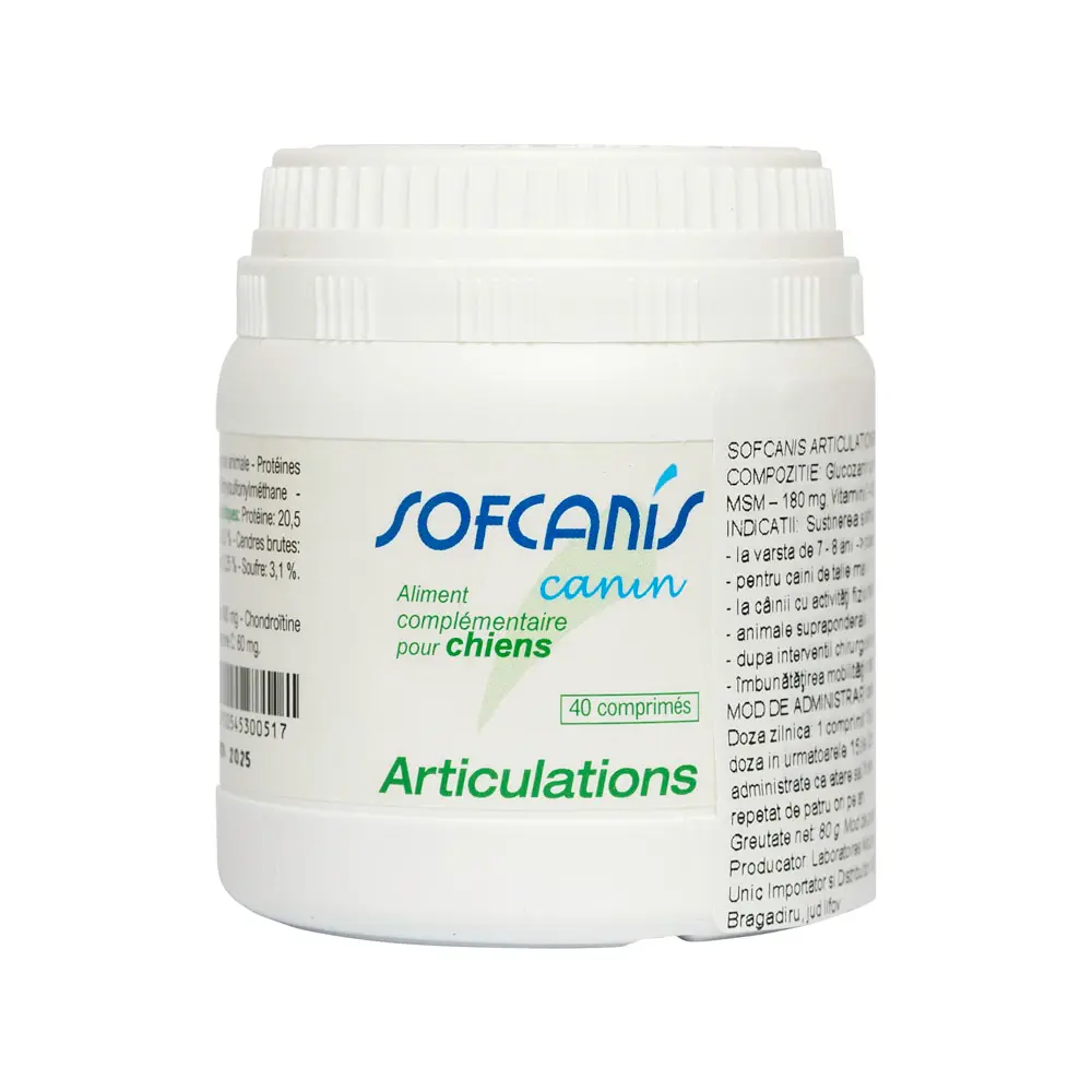 Sofcanis articulations caine 40cp