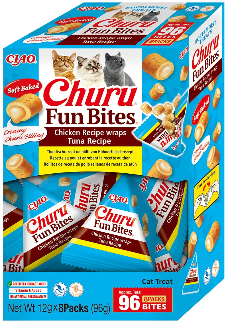 Churu Cat Fun Bites Reteta cu Pui si Ton