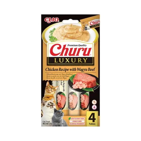 Churu Luxury Recompensa Cremoasa Reteta cu Ton si Vita Wagyu