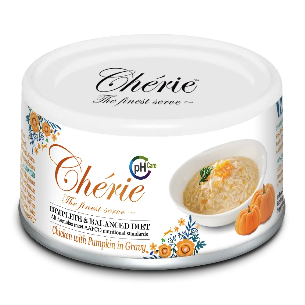 Cherie Adult Urinary Cat Pui in Sos de Dovleac