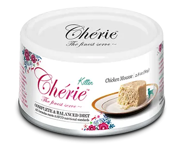 Cherie Kitten Cat Mousse cu Pui