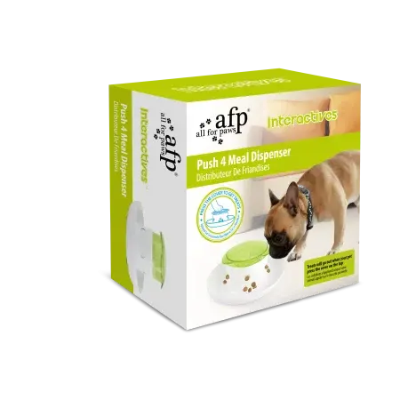 All for Paws Dispenser Interactiv Dog Push 4 Meal