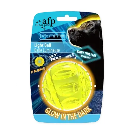 All for paws Jucarie Light Ball Shaker pentru Caini