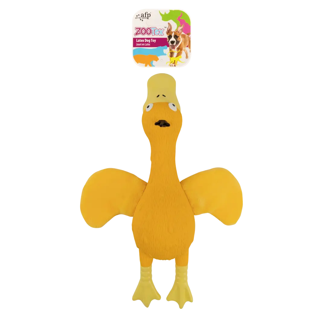 All for paws Jucarie Soft Wing Duck: jucarie pentru caini, material textil
