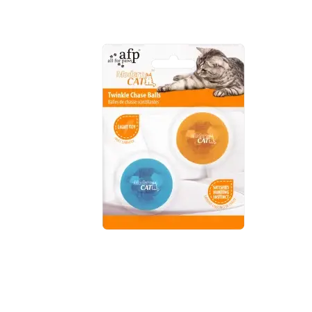 All for Paws Jucarie Twinkle Chase Balls pentru Pisici