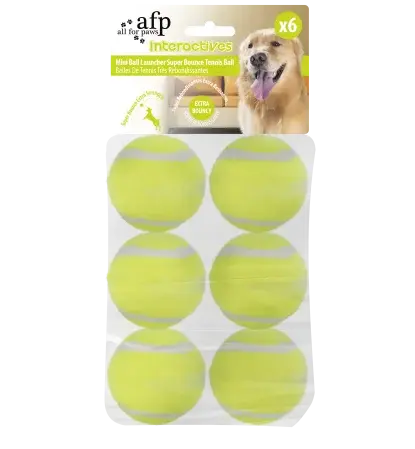 All for Paws Rezerva 6 Mingi Tenis pentru Lansatorul Afp3196